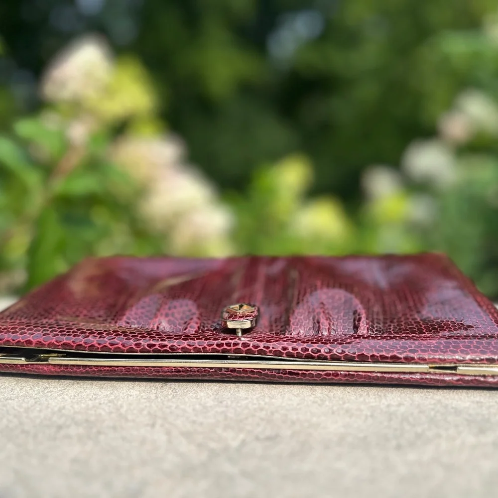 Crimson Maroon, Koret Handbag, Great for Fall Rush or Game Day!